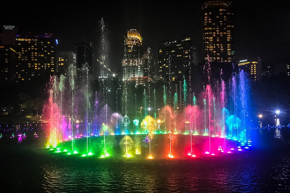 The perfect itinerary Malaysia 7 days Kuala Lumpur With Kids KLCC Fountains Free