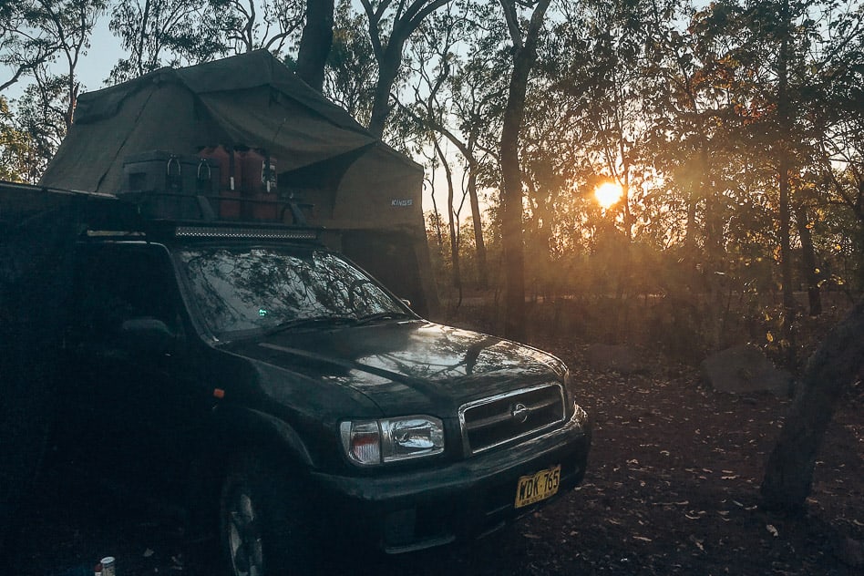 Travel Diary #9: Darwin, Katherine and car trouble Litchfield National Park 4WD with rooftop tent