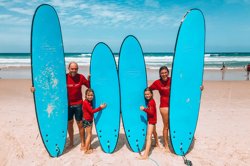 Our first family surfing lesson with Go Ride A Wave The Global Wizards Go Ride A Wave Family Lesson