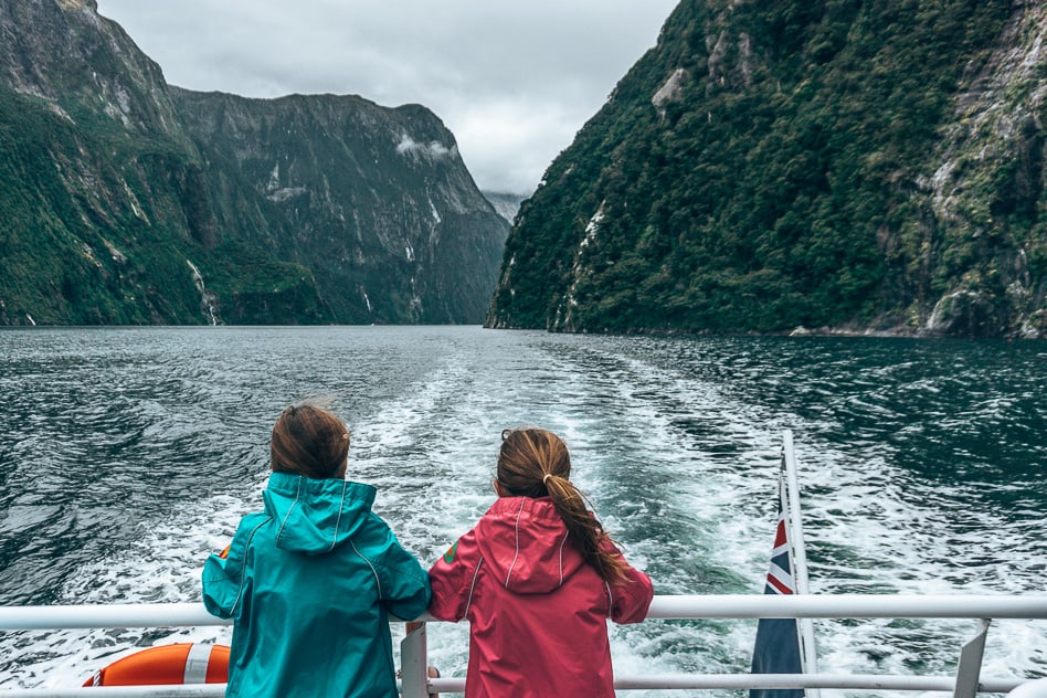 Our breathtaking journey in Milford Sound with Cruise Milford Cruise Milford Sound Kids Vessel Nature New Zealand