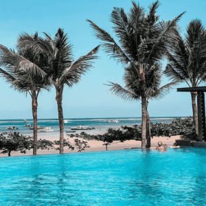 De 30 beste familie hotels in Sanur, Bali Infinity Pool Fairmont Sanur Bali