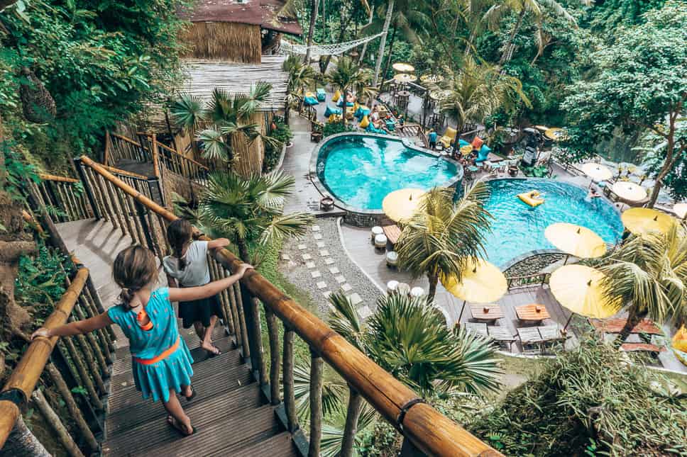 Travel Diary #21: 6 weeks in Bali with our kids Dtukad River Club Ubud Bali Kids