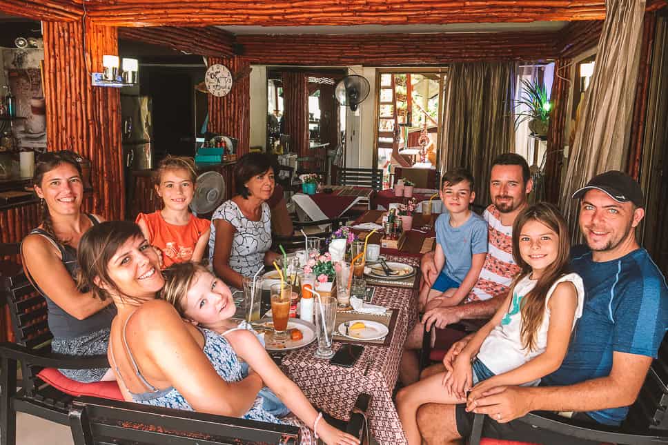 Travel Diary #20: Thailand with our family Family Eating United Full Time Travels Phuket Rawai