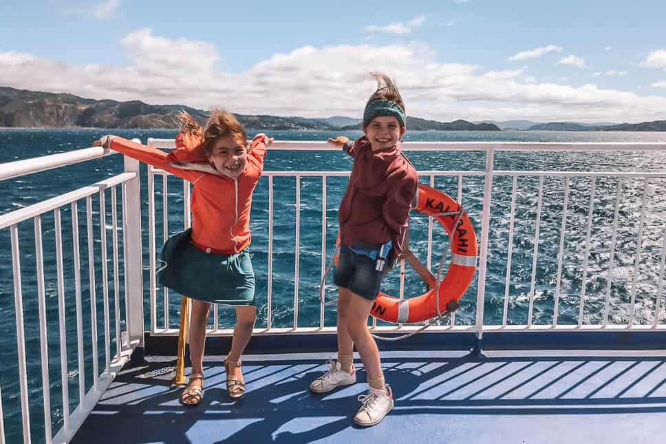 Travel Diary #19: The Northern Island of New Zealand Ferry Southern Northern Island New Zealand Kids