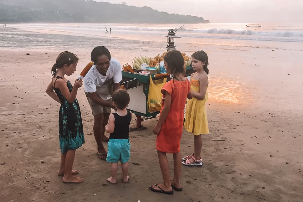 Jimbaran Bukit Peninsula Beach Corn Kids