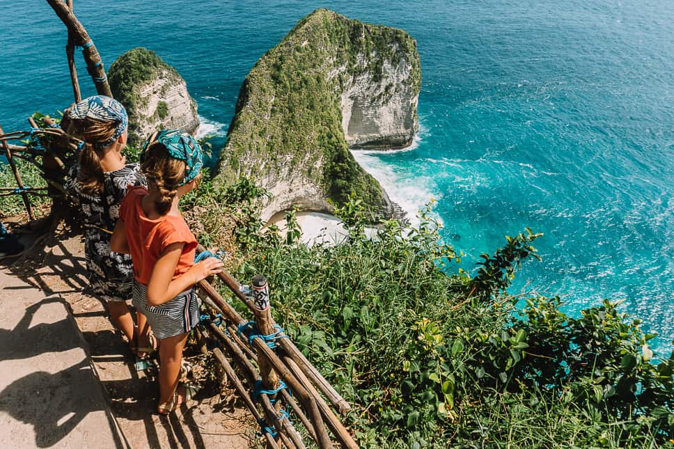 Travel Diary #21: 6 weeks in Bali with our kids Nusa Penida T-Rex Kelingkling beach