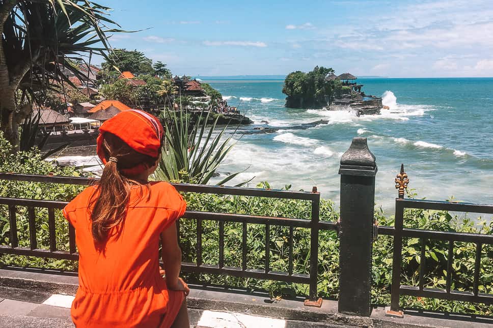 Travel Diary #21: 6 weeks in Bali with our kids Tanah Lot Canggu Bali Temple Kids
