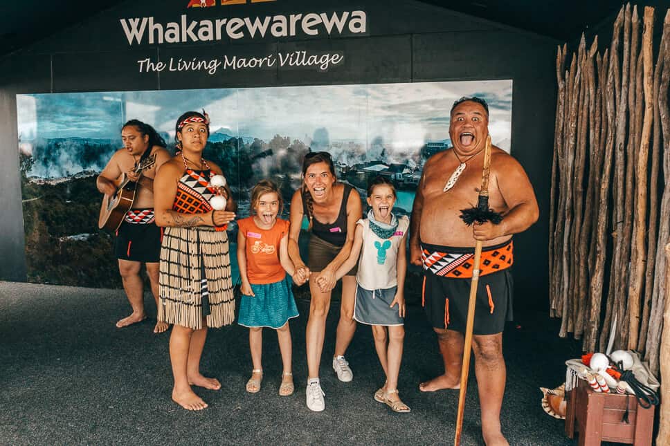 Travel Diary #19: The Northern Island of New Zealand Maori Haka Village New Zealand Family Tour