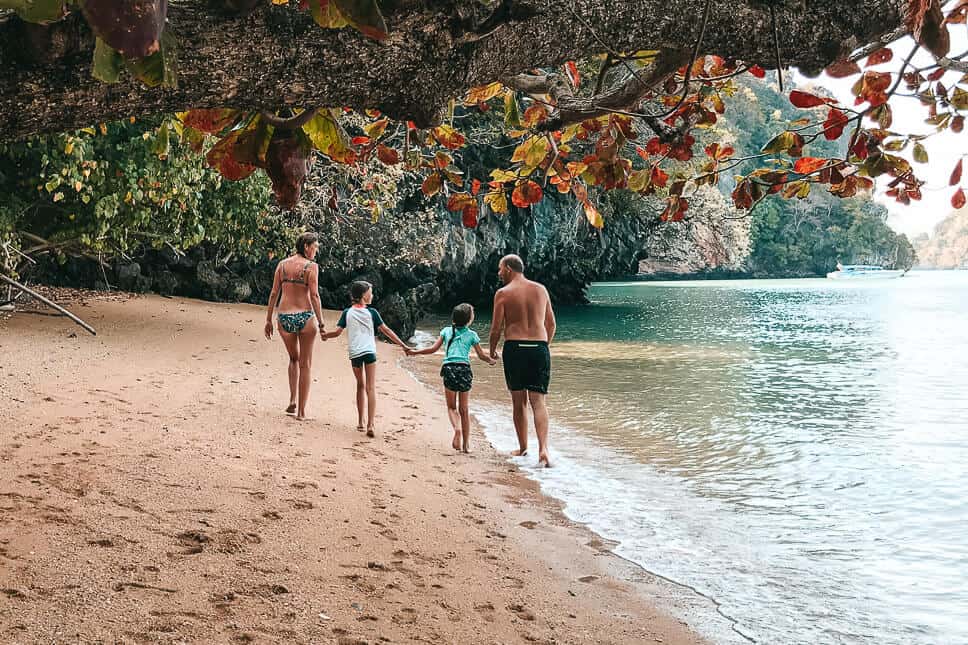Family Travel Bucket List: 50 ideas for the best family adventures Our family travel bucket list ideas such as Krabi in Thailand with kids