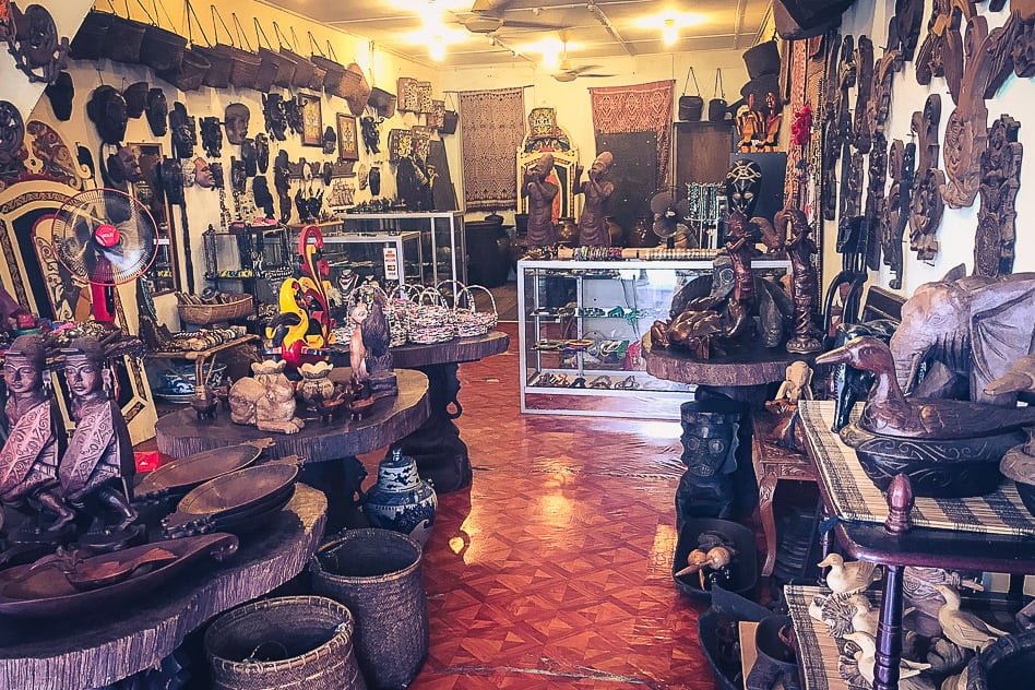 Travel Diary #7: We discover magical Borneo Kuching Main Bazaar Local Art Borneo