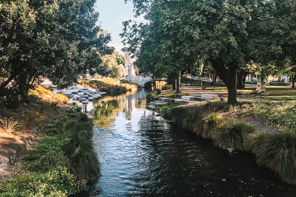 Travel Diary #18: New-Zealand, the Southern Island part 4 River Green Relax Christchurch Park