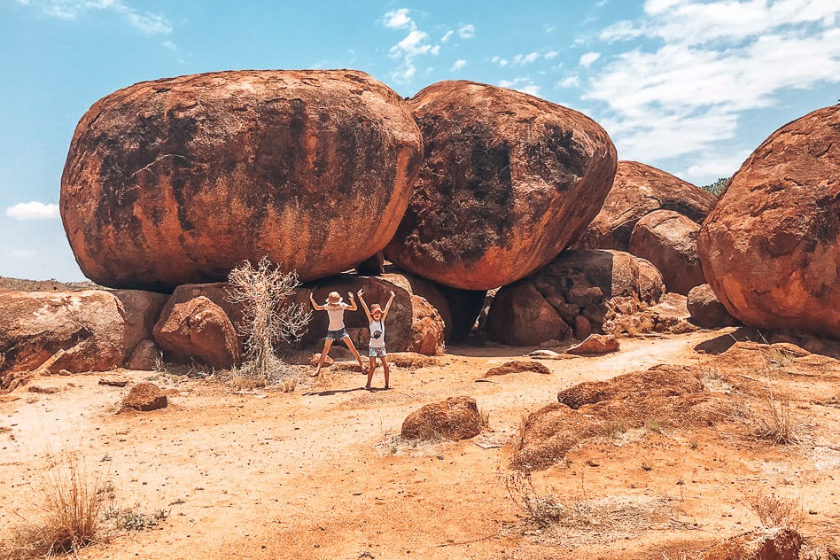 Travel diary #10: The Stuart Highway and Uluru: an epic outback adventure Outback Devils Marbles Stuart Highway