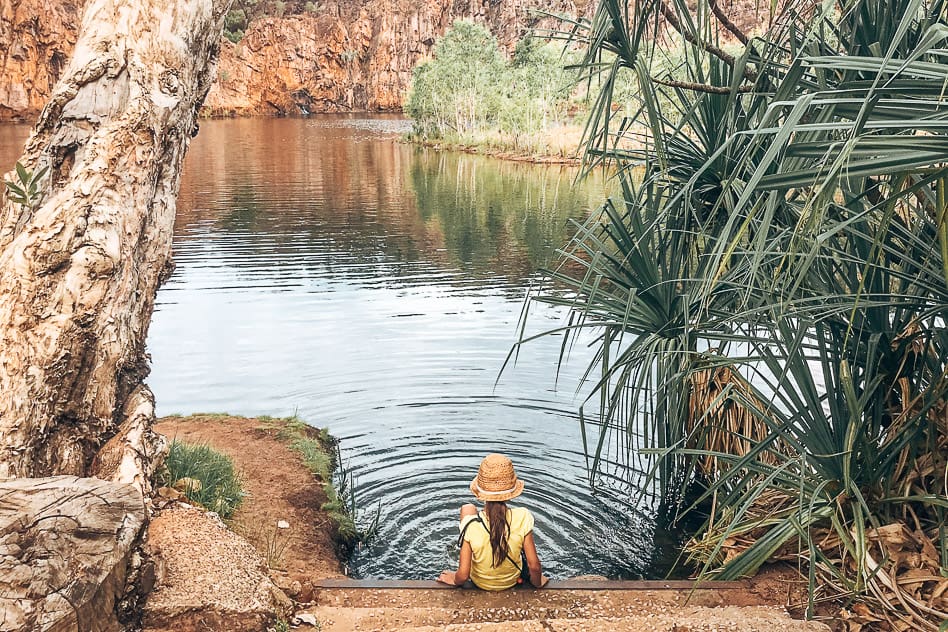 Travel diary #10: The Stuart Highway and Uluru: an epic outback adventure Edith Falls Katherine Stuart Highway Nitmiluk