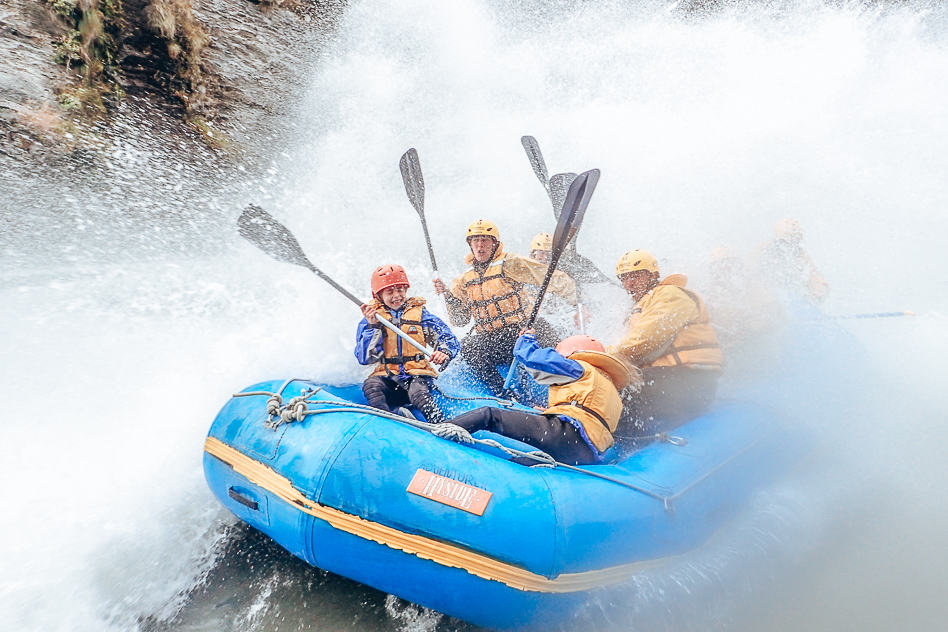 Travel Diary #17: New Zealand, the Southern Island part 3 Wet Rafting Skippers Canyon Family Adventures New Zealand