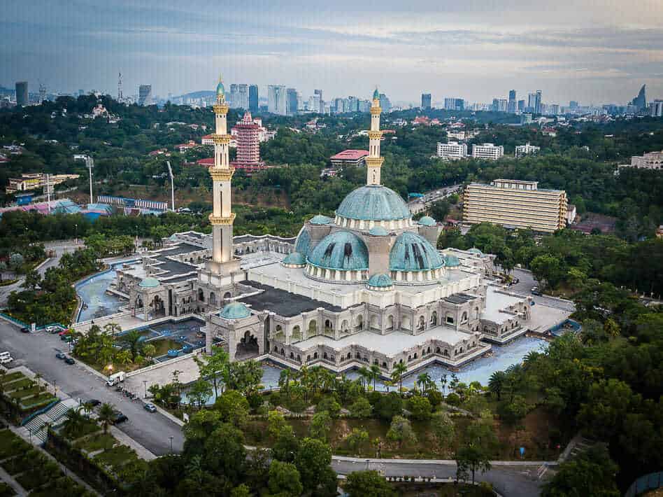 Travel Diary #2: Our experiences in Kuala Lumpur with kids Kuala Lumpur Drone Federal Territory Mosque