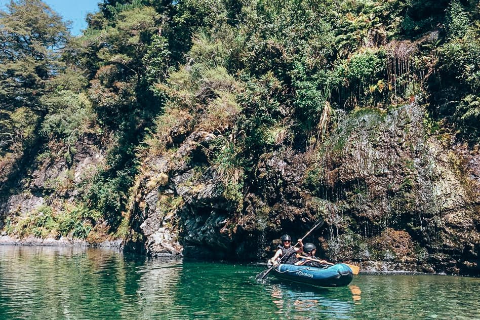 Kayaking down Middle-Earth with Pelorus Eco Adventures Waterfall Hobbit Kayak Tour Pelorus River Eco Adventures
