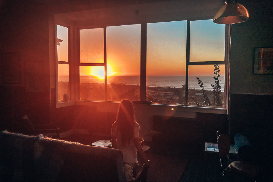 Travel Diary #17: New Zealand, the Southern Island part 3 Sunset Hokitika New Zealand Hostel Psychiatric
