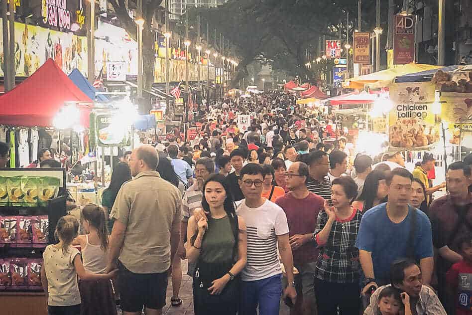 Travel Diary #2: Our experiences in Kuala Lumpur with kids Kuala Lumpur Hawker Street Jalan Alor Food
