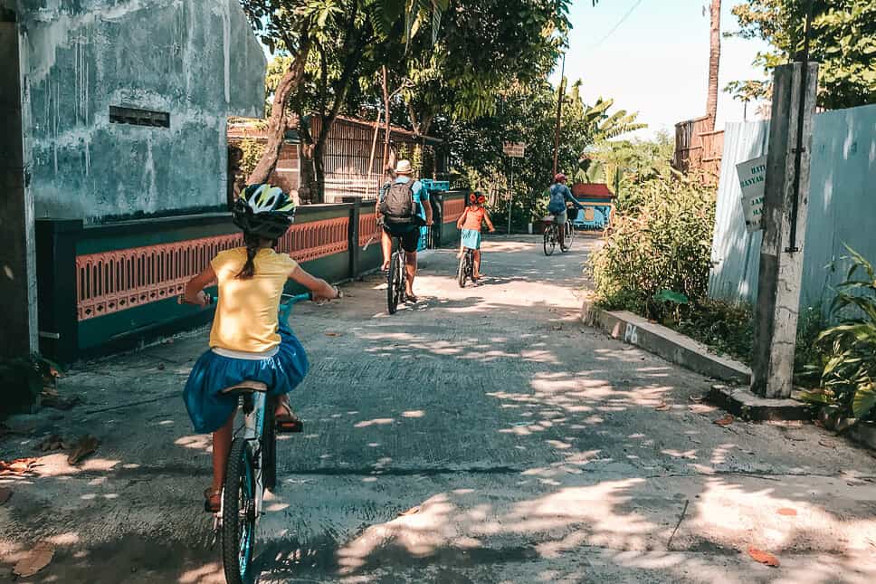 Travel Diary #22: 2 weeks in Java with our kids Kids Bike Tour Via Via Yogyakarta Java