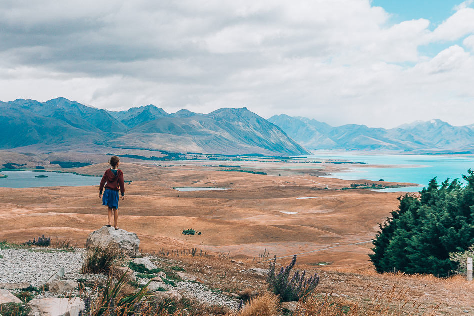 Travel Diary #15: New Zealand, the Southern Island Part 1 Mount John Lake Tekapo Alexandria View New Zeeland