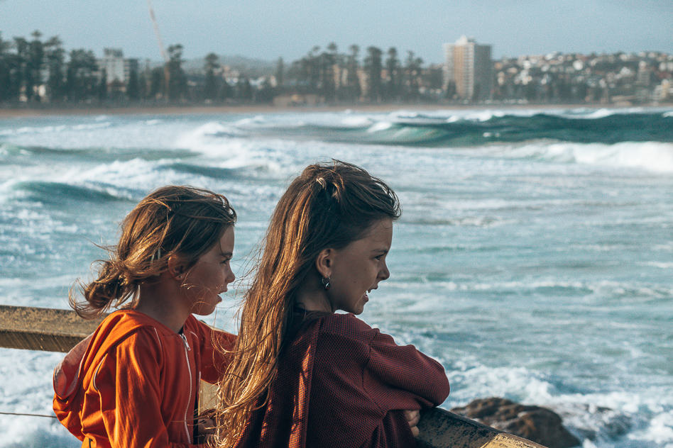 Travel Diary #13: Sydney, a city with many faces Manly Beach Sydney Waves Kids