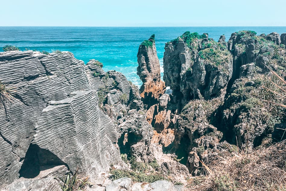 Travel Diary #18: New-Zealand, the Southern Island part 4 Pancake Rocks New Zealand Southern Island