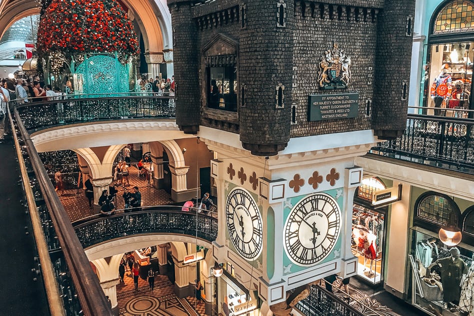 Travel Diary #13: Sydney, a city with many faces Christmas Queen Victoria Building Shopping Sydney