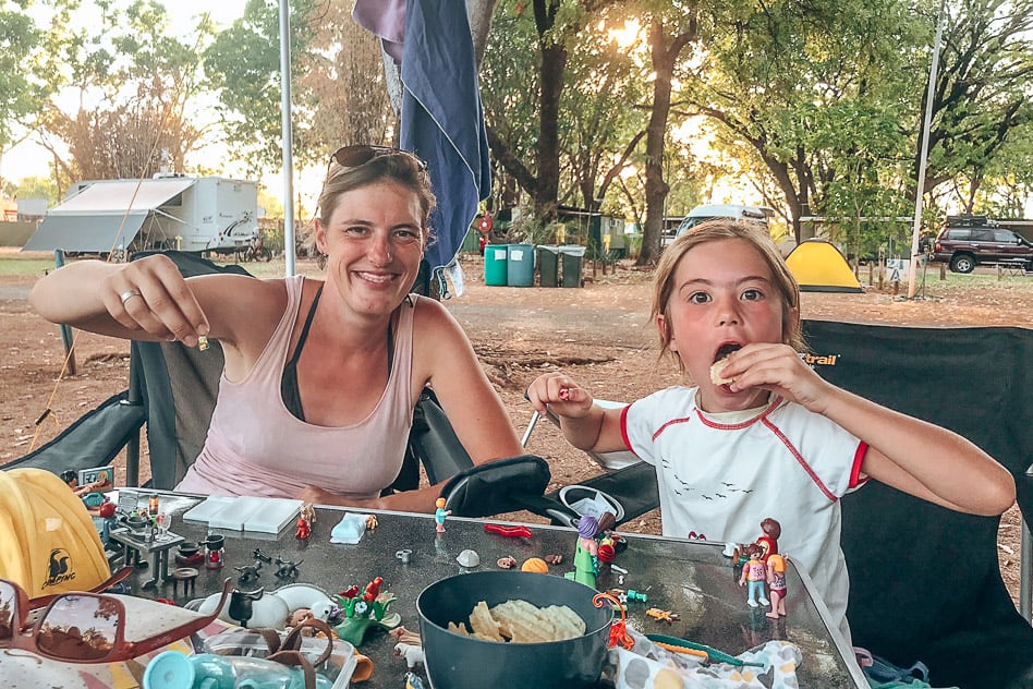 Travel Diary #9: Darwin, Katherine and car trouble Riverview Campground Katherine Australia Camping