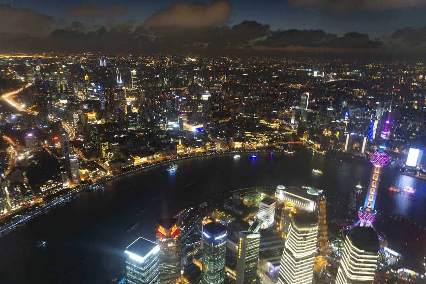 Travel Diary #1: Discovering Shanghai with kids Shanghai Tower Night View