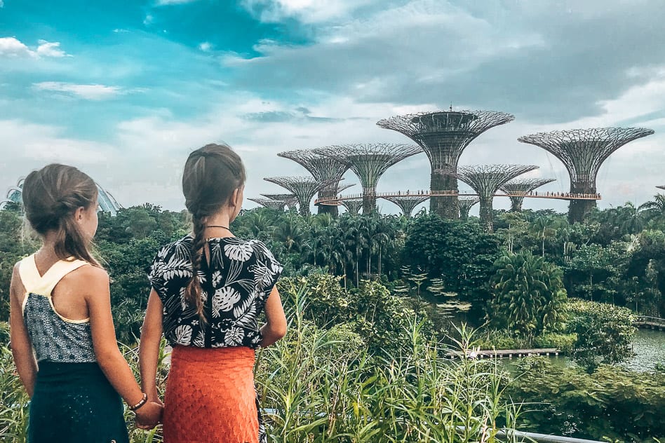 Travel diary #8: a quick visit to Singapore Gardens By The Bay Supertree Grove Kids