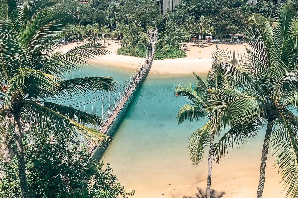 Travel diary #8: a quick visit to Singapore Siloso Beach Bridge Sentosa Island Singapore