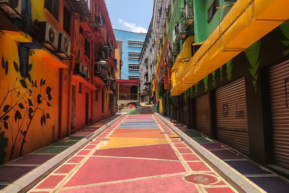 Ontdek de prachtige street art in Maleisië Kuala Lumpur Malaysia Colourful Street Art