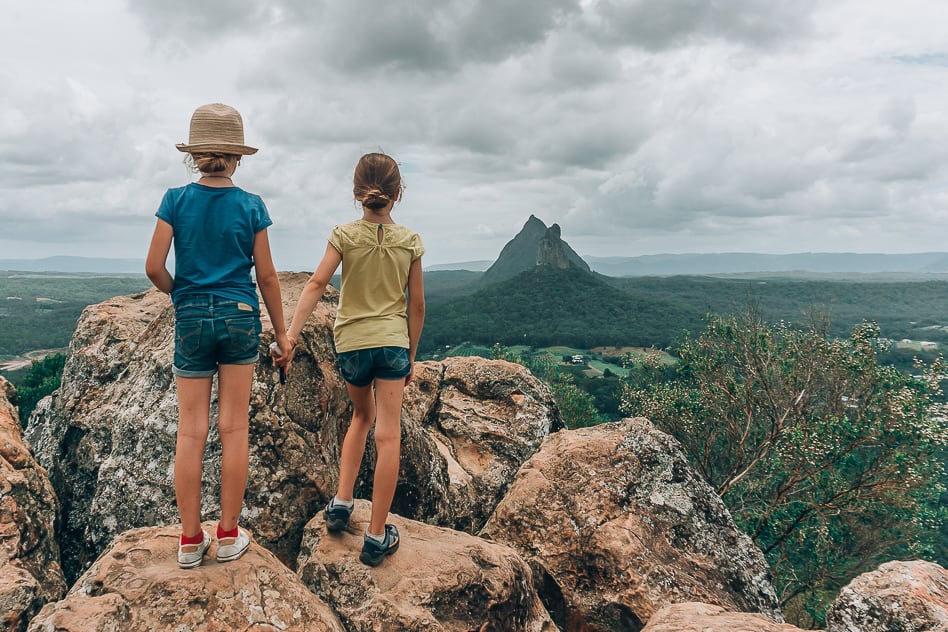 Travel Diary #14: Brisbane and a little part of Queensland Mount Ngungun Glass House Mountains Australia Walk Climb