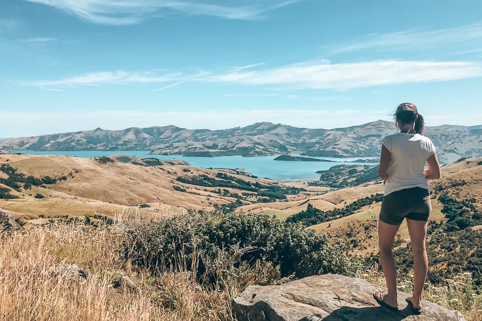 Travel Diary #18: New-Zealand, the Southern Island part 4 Banks Peninsula Viewpoint