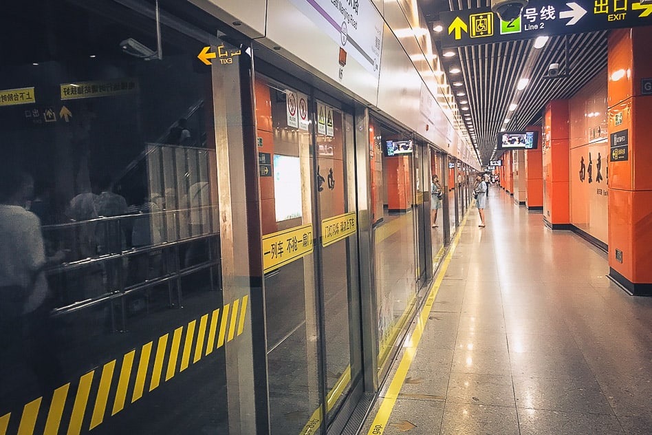 How to visit Shanghai on a budget Get around low budget Shanghai Subway Metro