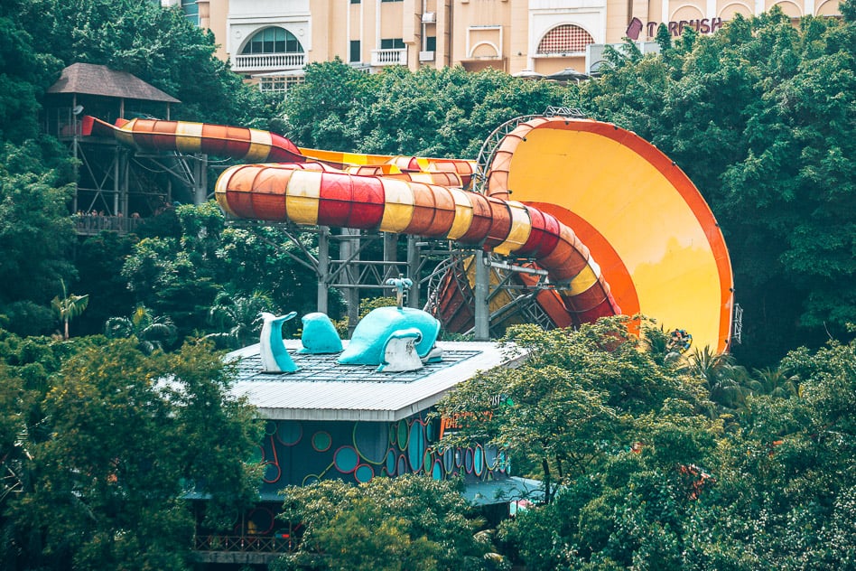 Ontdek het themapark Sunway Lagoon in Kuala Lumpur Vuvuzela Water Tube Slide Sunway Lagoon 1