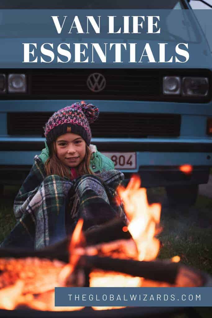 camper RV essentials for van life