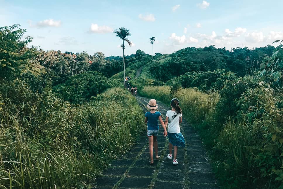 De ideale rondreis in Bali met kinderen + tips Campuhan Ridge Walk