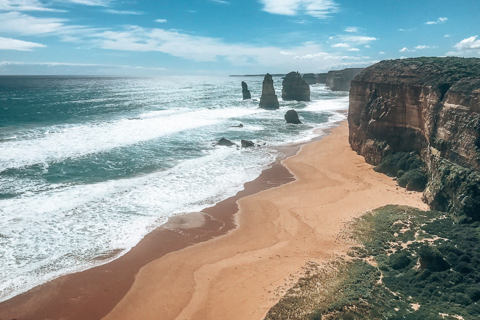 Reisdagboek #11: Van het platteland tot de Great Ocean Road Twelve Apostels Great Ocean Road View Trip