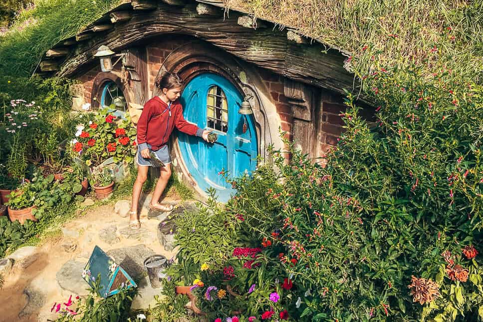 Reisdagboek #19: Nieuw-Zeeland, het Noordereiland The Shire Hobits Hobitton New Zealand Family Tour