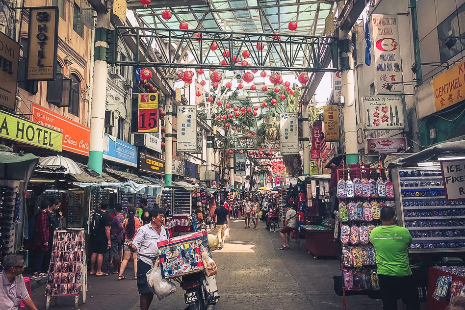 Reisdagboek #2: Op verkenning in Kuala Lumpur Shopping Jalan Petaling Chinatown Kuala Lumpur