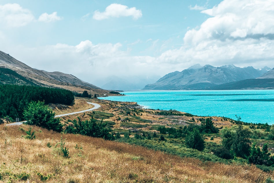 New Zealand South Island itinerary 14 days Lake Pukaki Viewpoint New Zealand South Island itinerary