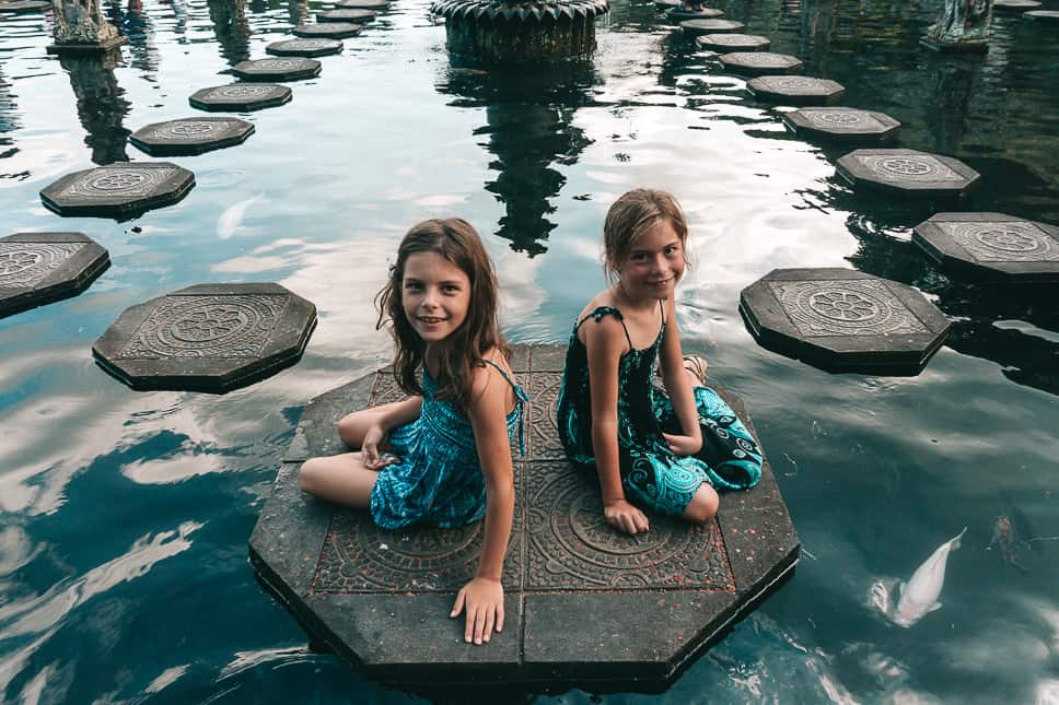 De ideale rondreis in Bali met kinderen + tips Tirta Gangga Tempel Bali