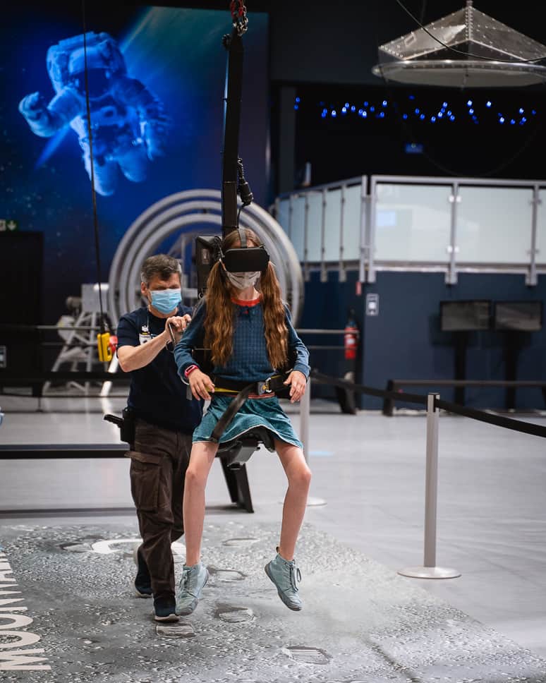 Euro Space Center Moon Walk Mars Family Kids