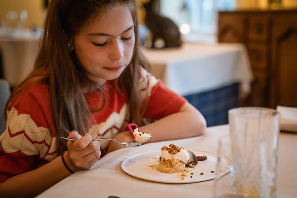Dessert La Barriere de Transinne Restaurant Family