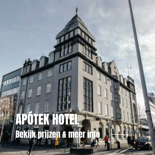 Unieke accommodaties in IJsland: 10 bijzondere verblijven in IJsland Apotek Hotel Reykjavik Historisch Hotel