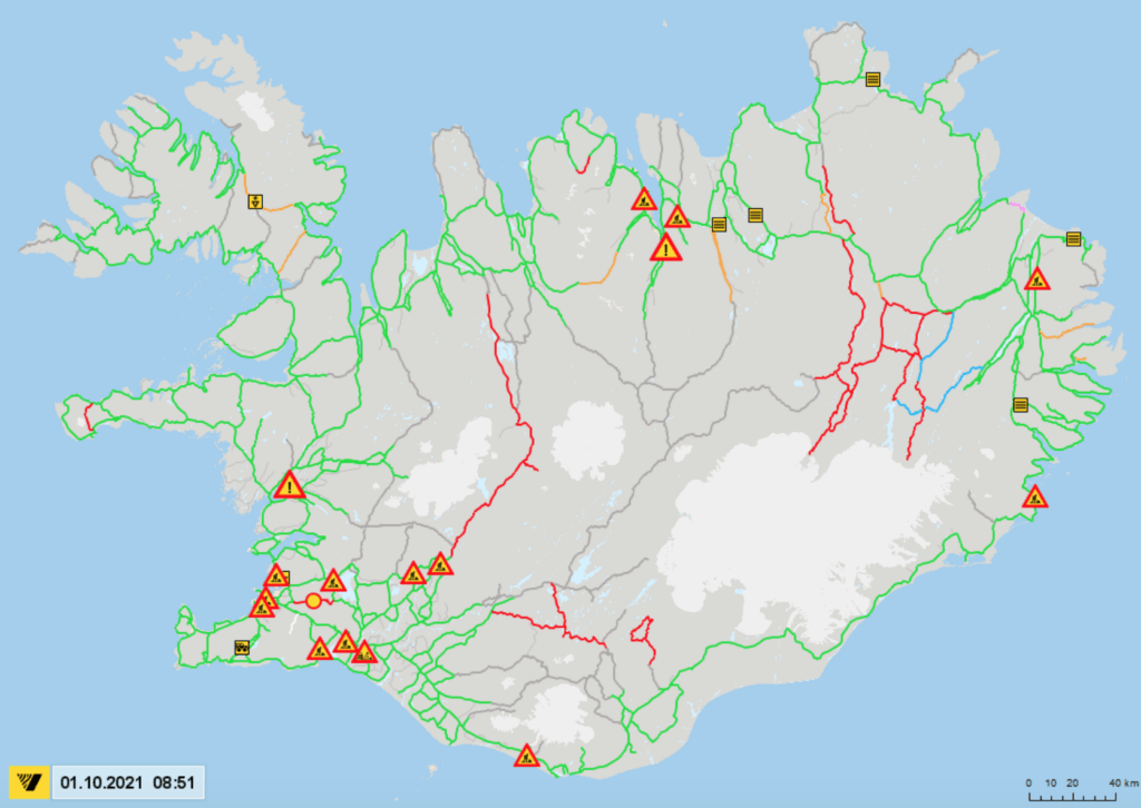 Driving in winter in Iceland: the complete guide Winter road conditions in Iceland