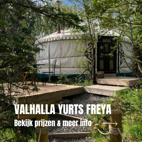 Unieke accommodaties in IJsland: 10 bijzondere verblijven in IJsland Verblijven in een yurt in IJsland
