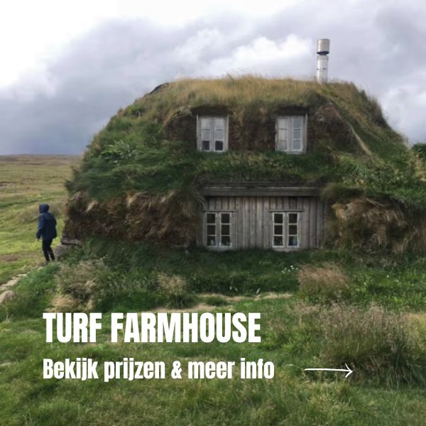 Unieke accommodaties in IJsland: 10 bijzondere verblijven in IJsland Overnacht in een turf boerderij in IJsland