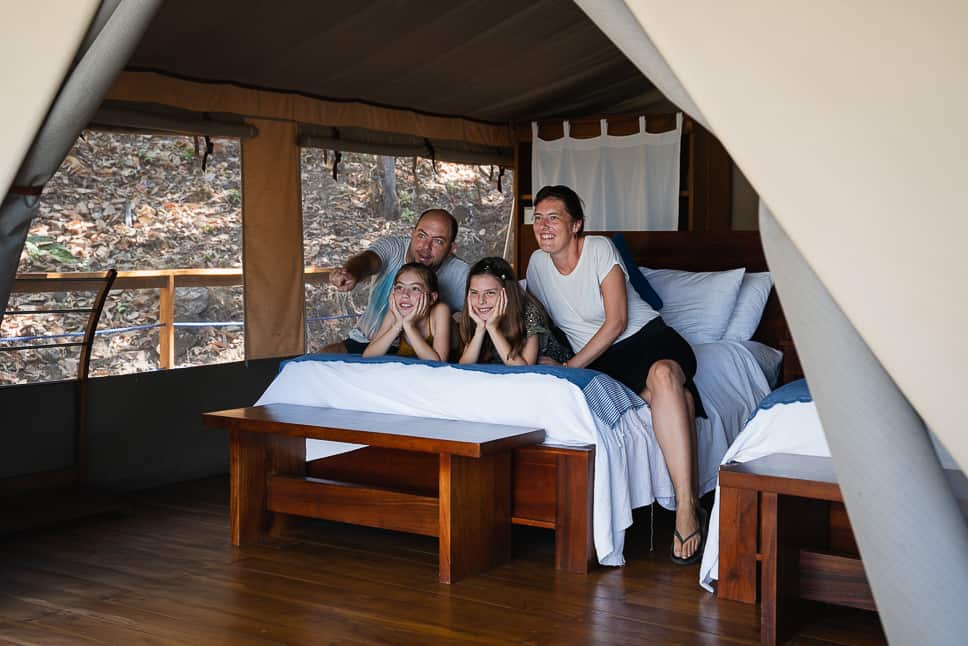 Unique hotels Costa Rica: top 10 Family Glamping Costa Rica Isla Chiquita